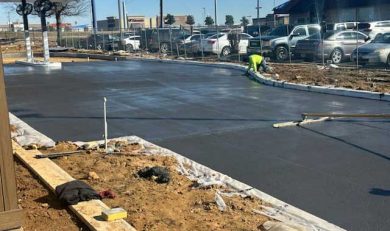 New construction asphalt in Memphis