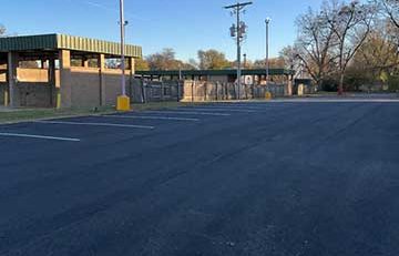 New construction asphalt in Memphis