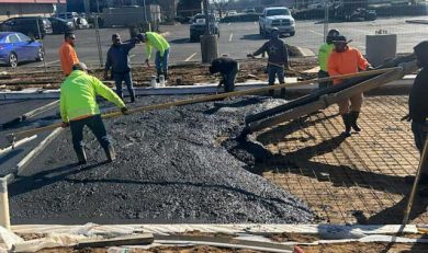 New construction asphalt in Memphis