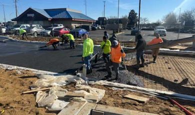 New construction asphalt in Memphis