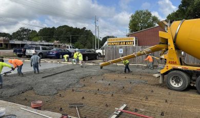 Memphis site work paving